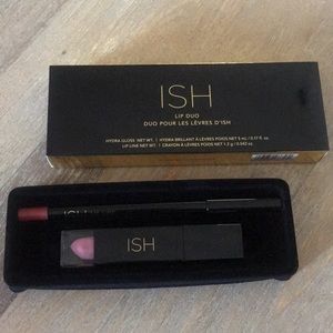 {ISH} Lip Duo - KISS Liner/LUSTER Gloss NEW